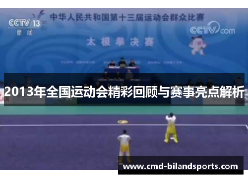 2013年全国运动会精彩回顾与赛事亮点解析