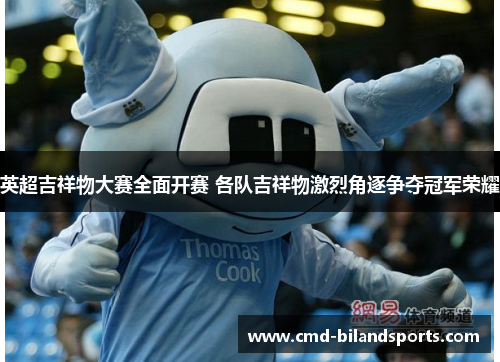 英超吉祥物大赛全面开赛 各队吉祥物激烈角逐争夺冠军荣耀
